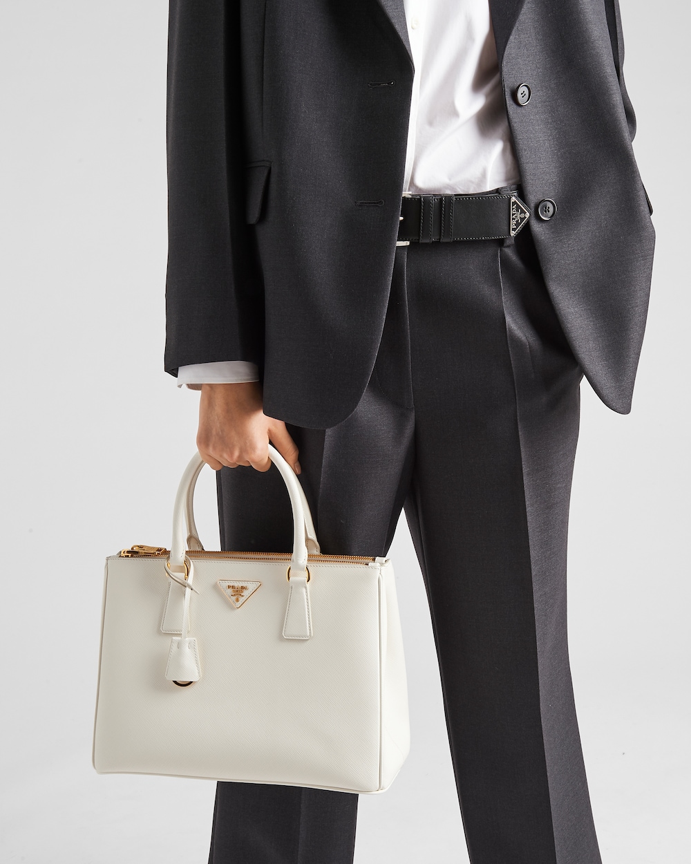 Large Prada Galleria Saffiano Leather Bag - Image 7